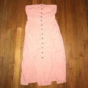 Kimchi Blue strapless dress.